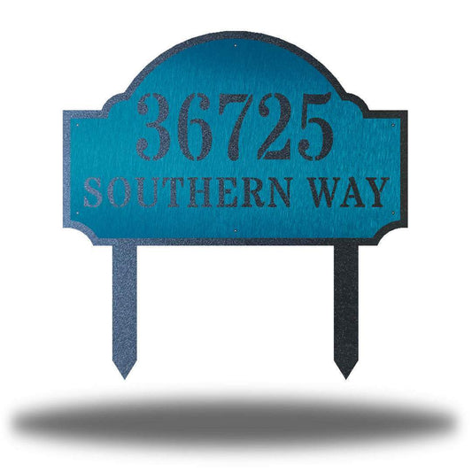 Riverside Designs-Deluxe Address Stake-Metal Wall Art Décor