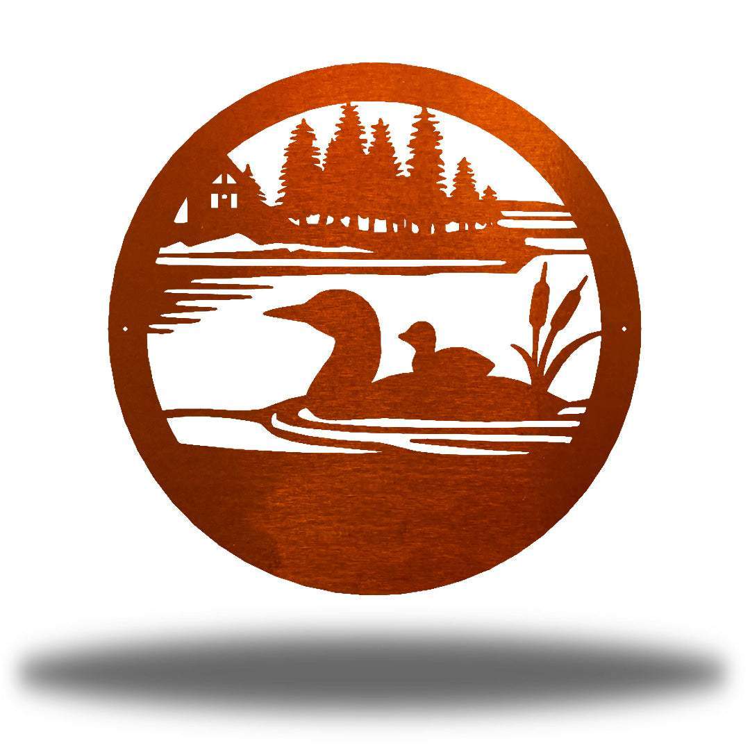 Riverside Designs-Duck Pond-Metal Wall Art Décor