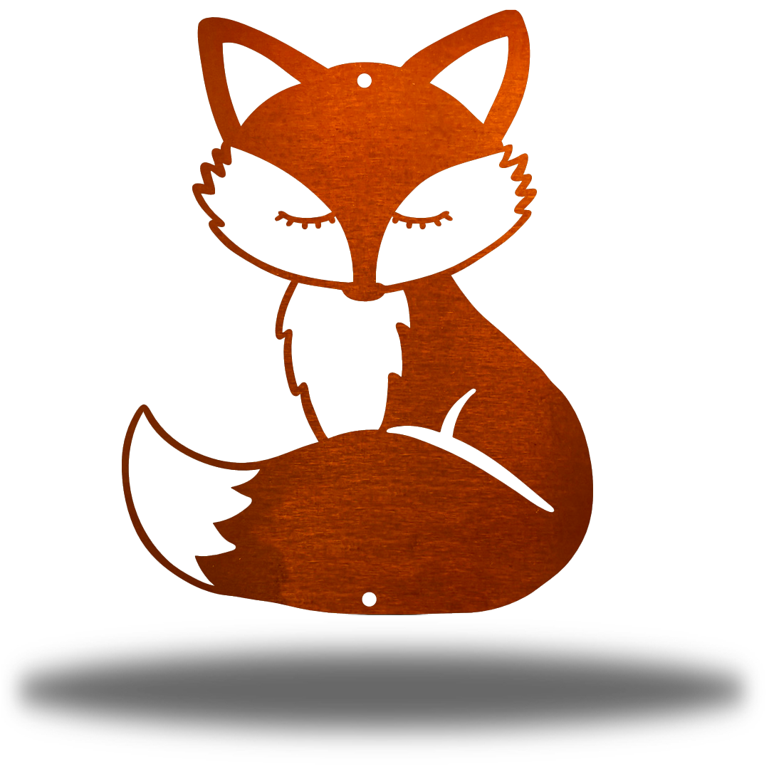 Riverside Designs-Fox-Metal Wall Art Décor