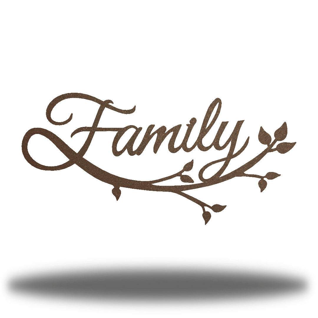Riverside Designs-Family Tree Branch (CLEARANCE)-Metal Wall Art Décor