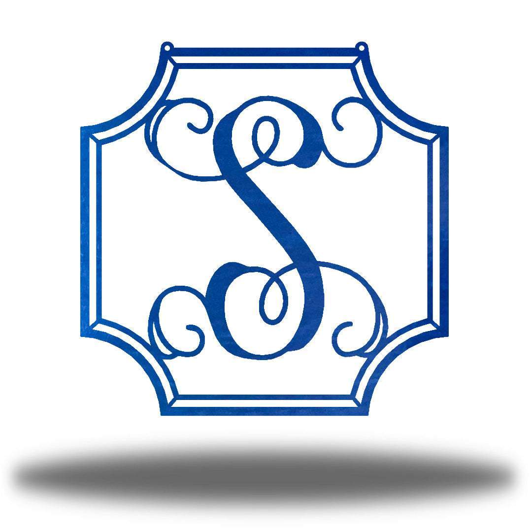 Riverside Designs-Fancy Vine Monogram-Metal Wall Art Décor