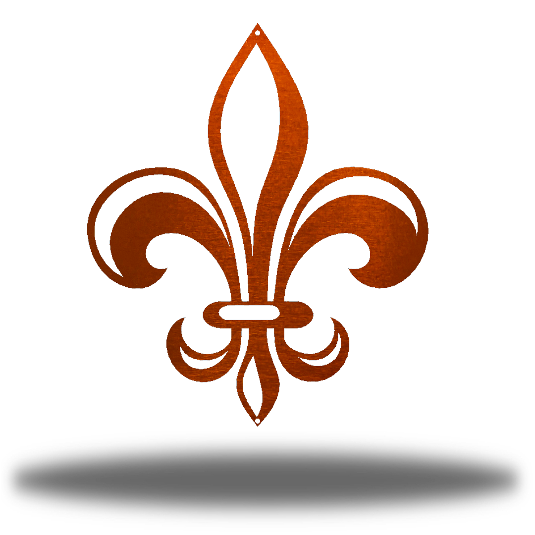 Riverside Designs-Fleur De Lis-Metal Wall Art Décor