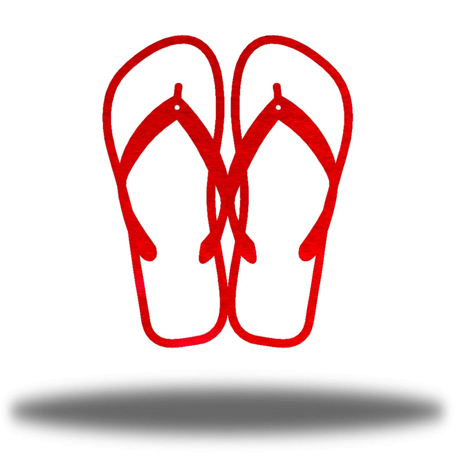 Riverside Designs-Flip Flops (CLEARANCE)-Metal Wall Art Décor