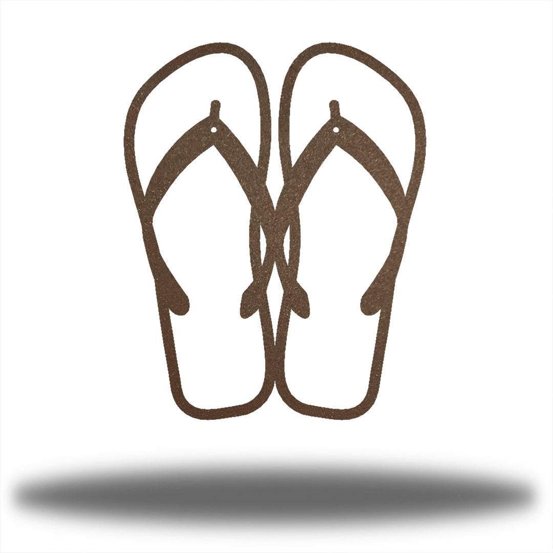 Riverside Designs-Flip Flops-Metal Wall Art Décor