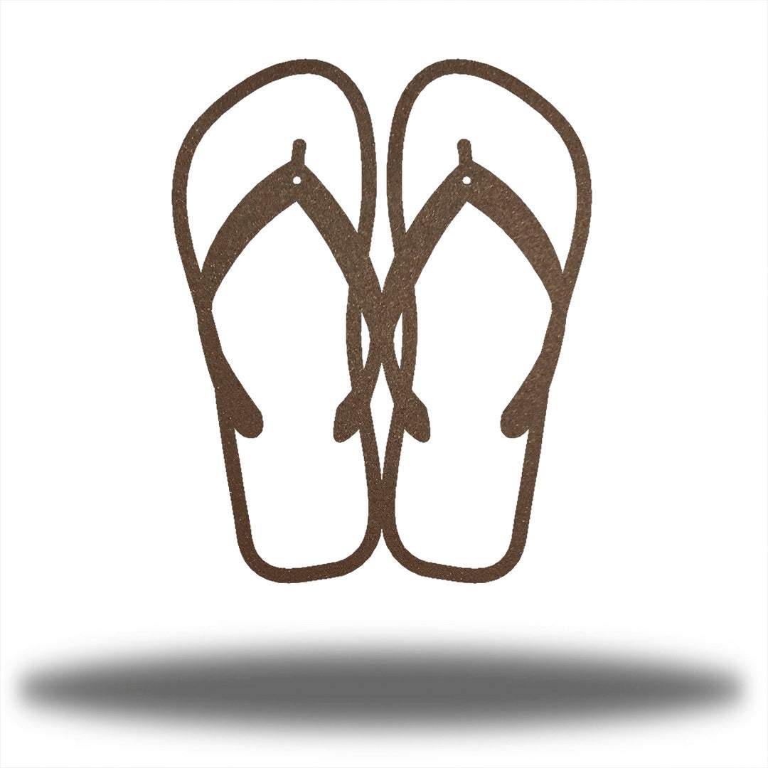 Riverside Designs-Flip Flops (CLEARANCE)-Metal Wall Art Décor
