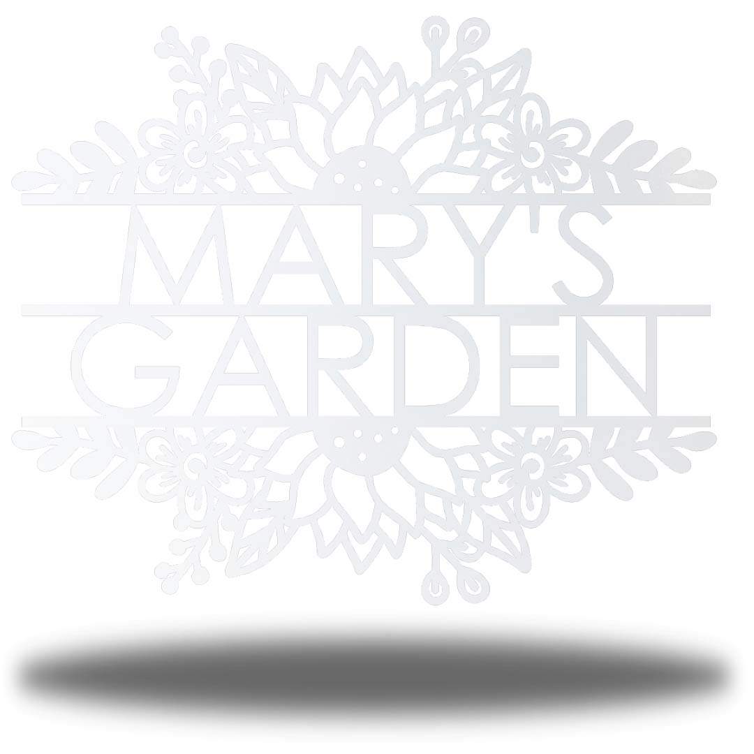 Riverside Designs-Floral Garden Monogram-Metal Wall Art Décor