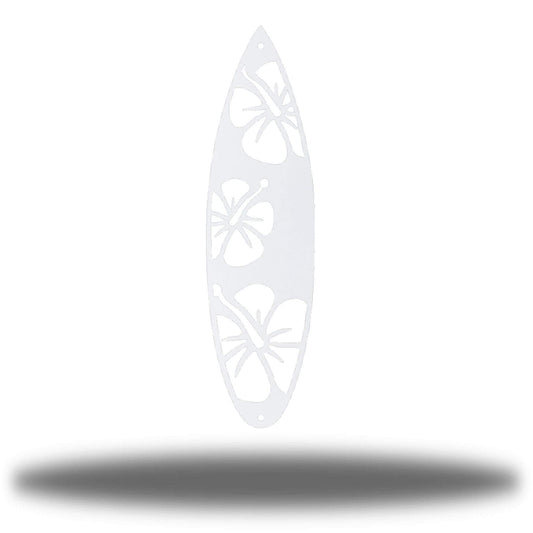 Riverside Designs-Flower Surfboard-Metal Wall Art Décor
