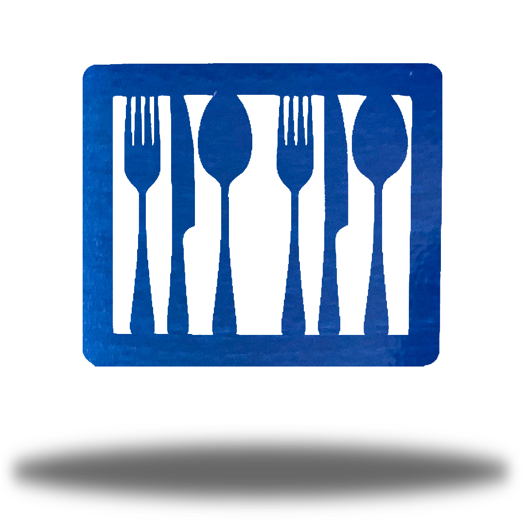 Riverside Designs-Cutlery Napkin Holder-Metal Wall Art Décor