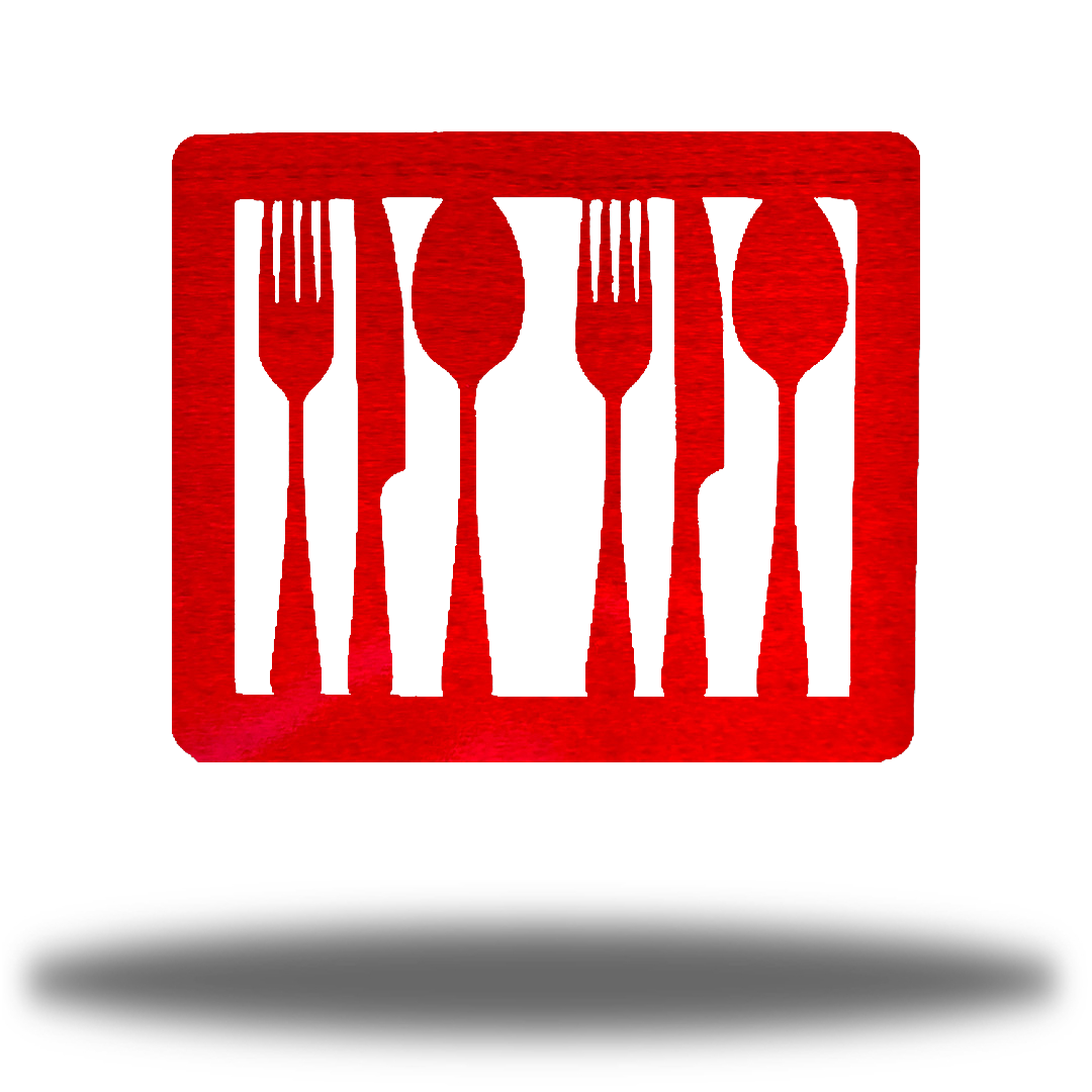 Riverside Designs-Cutlery Napkin Holder-Metal Wall Art Décor