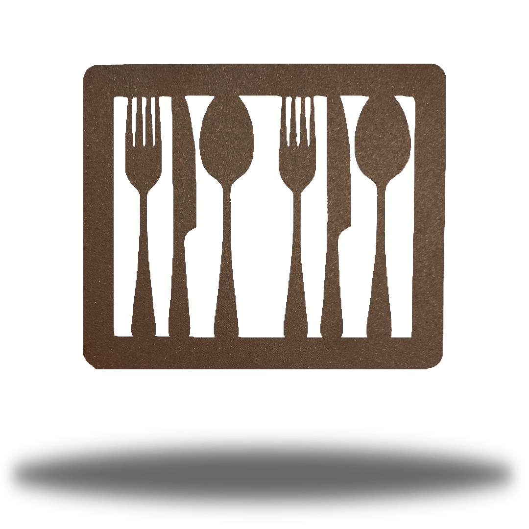 Riverside Designs-Cutlery Napkin Holder-Metal Wall Art Décor