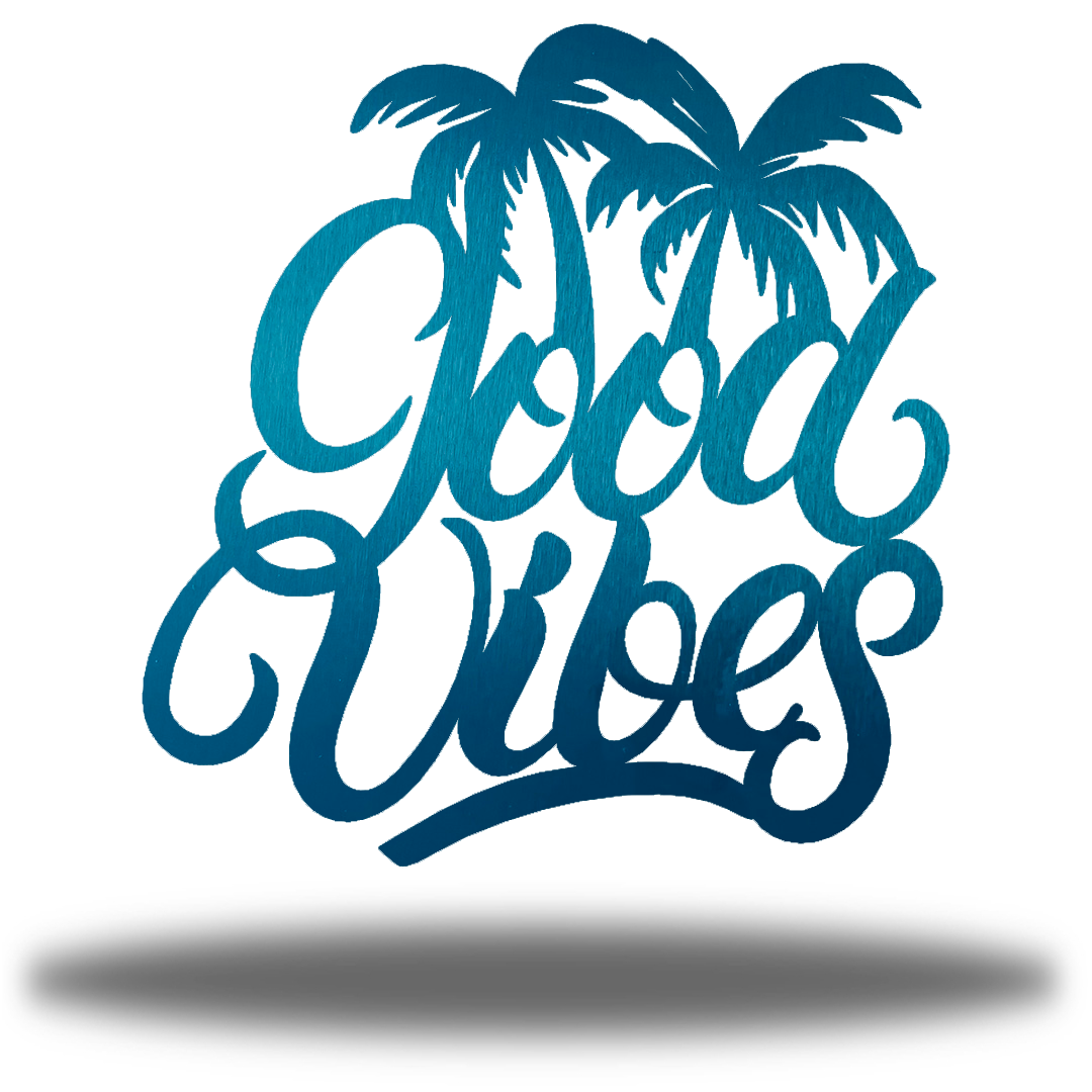 Riverside Designs-Good Vibes-Metal Wall Art Décor