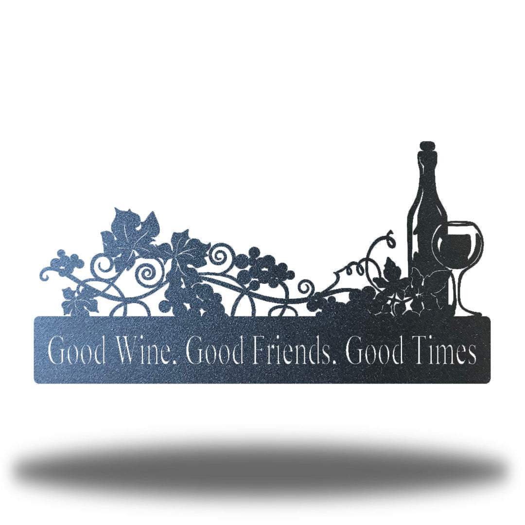 Riverside Designs-Good Wine-Metal Wall Art Décor