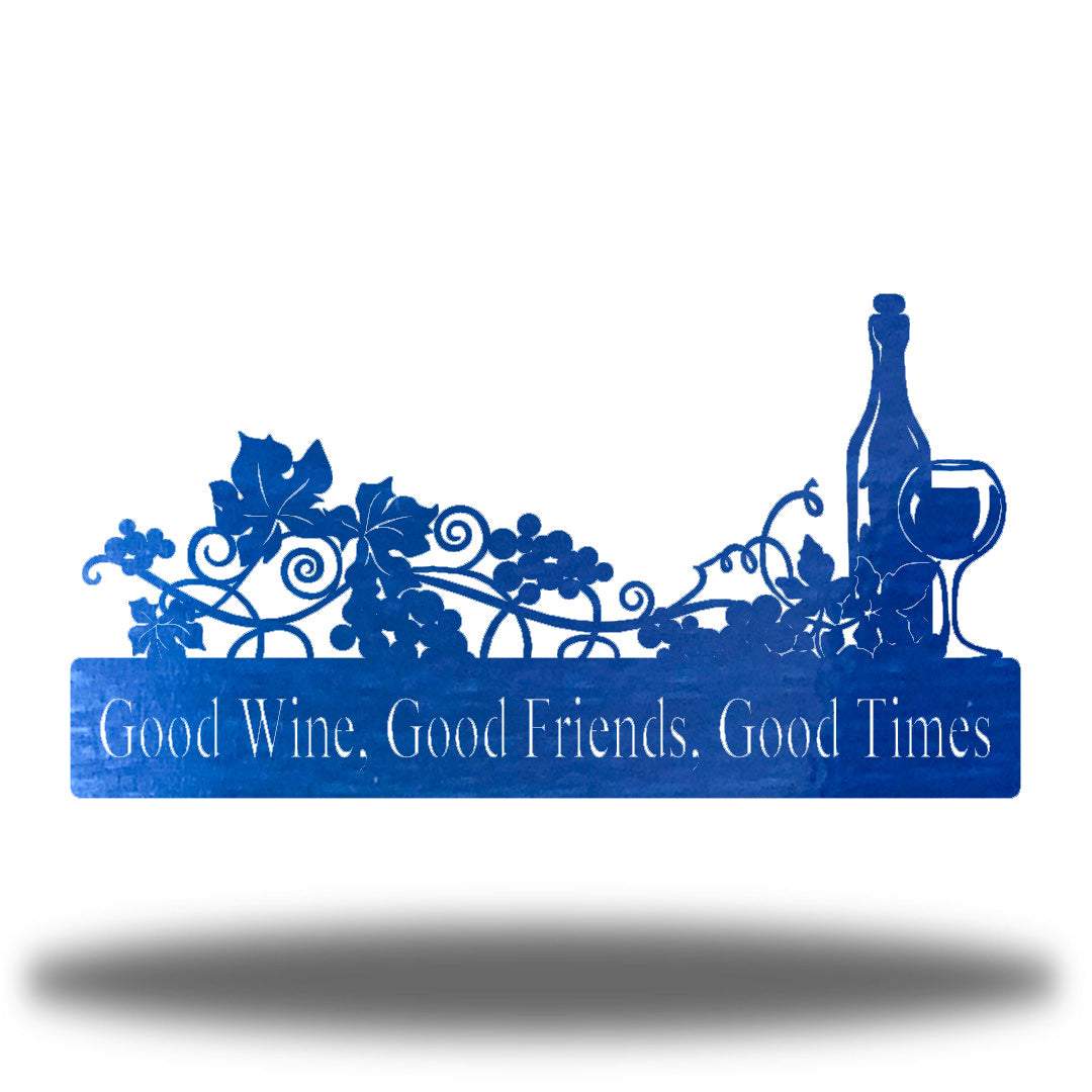 Riverside Designs-Good Wine-Metal Wall Art Décor
