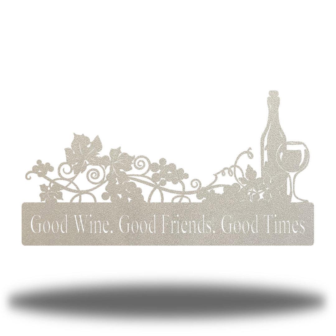 Riverside Designs-Good Wine-Metal Wall Art Décor