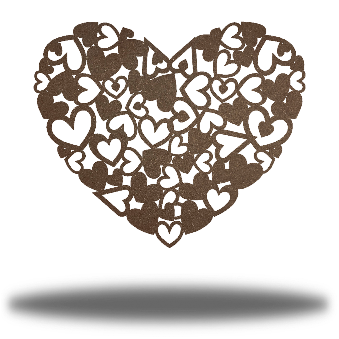 Riverside Designs-Heart of Hearts-Metal Wall Art Décor