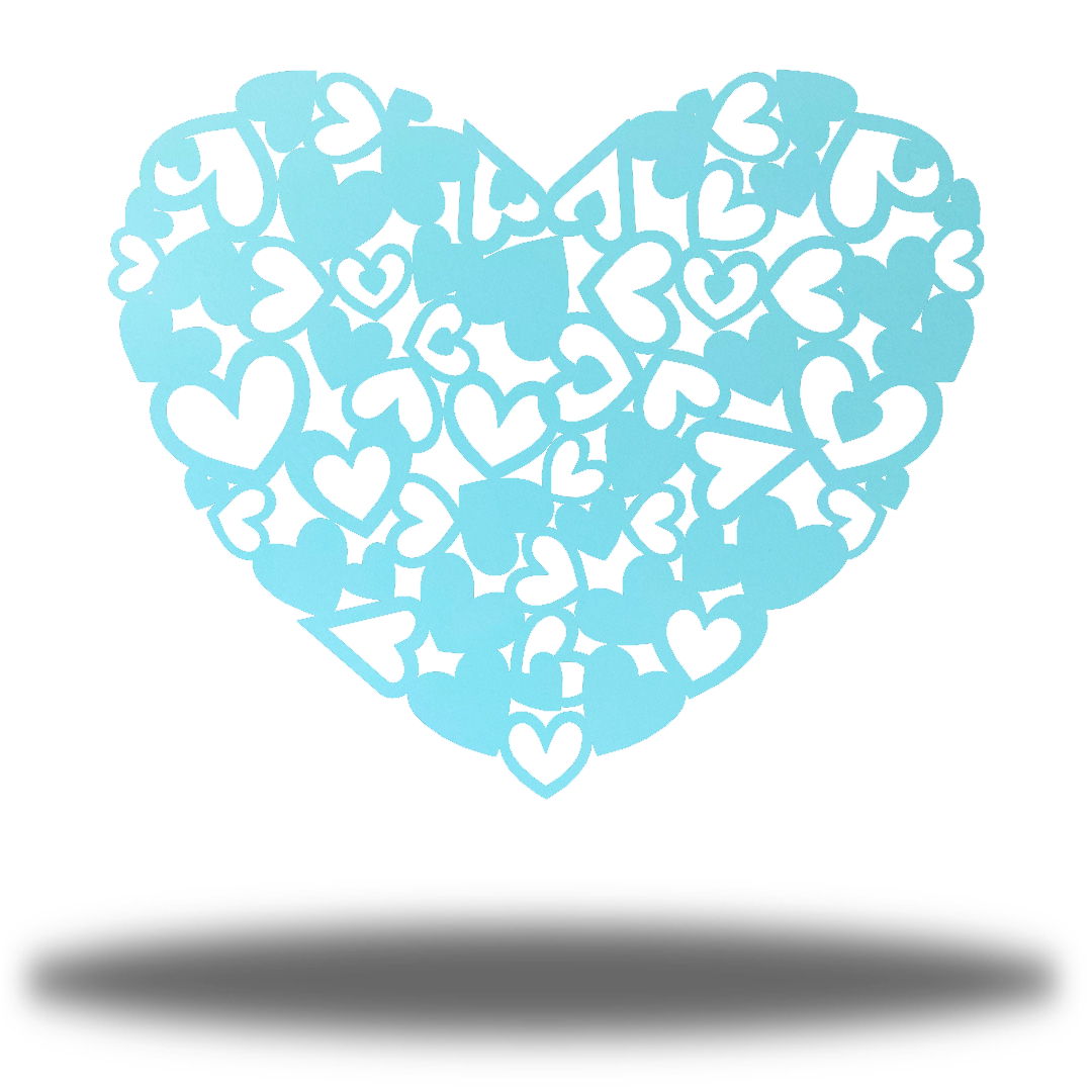 Riverside Designs-Heart of Hearts-Metal Wall Art Décor