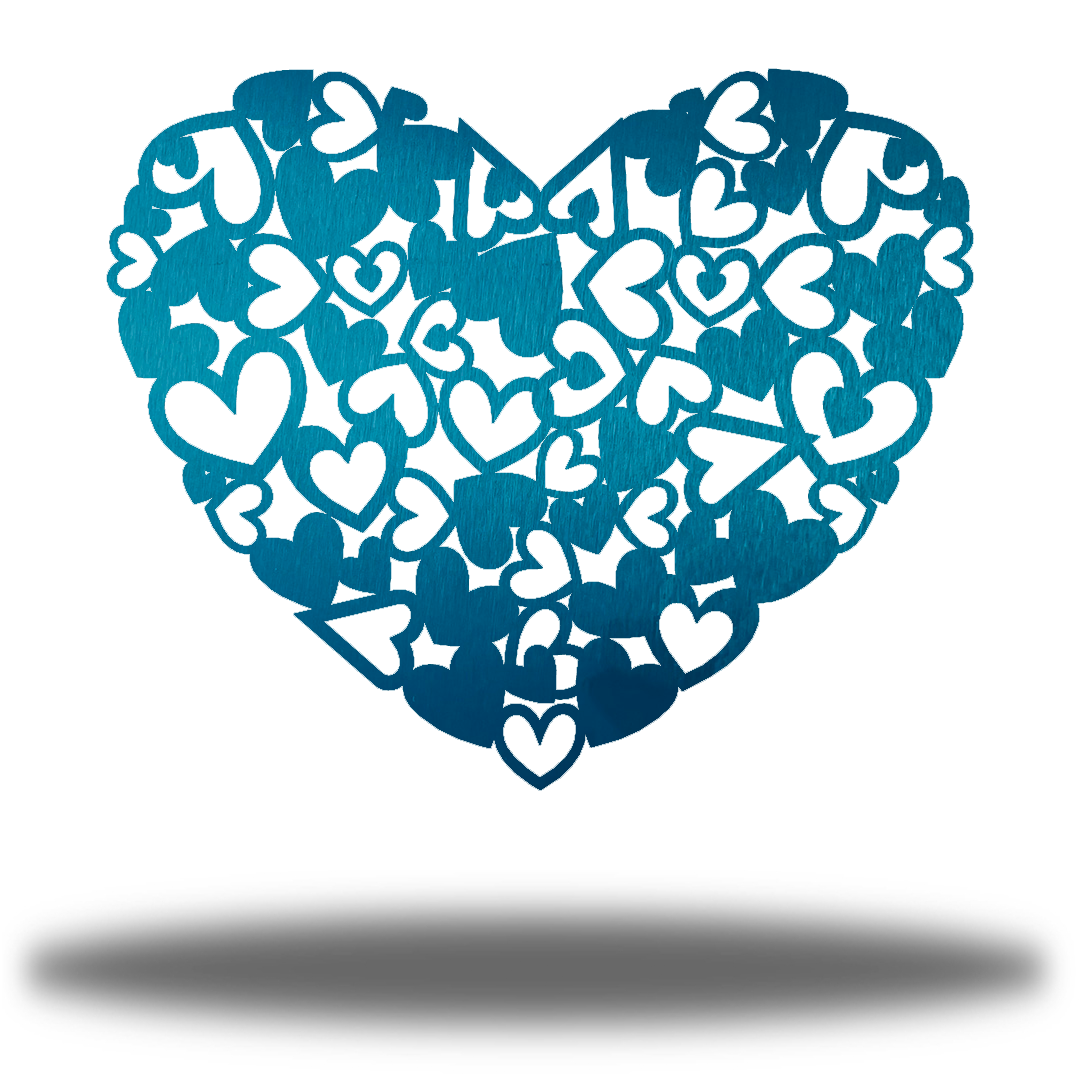 Riverside Designs-Heart of Hearts-Metal Wall Art Décor