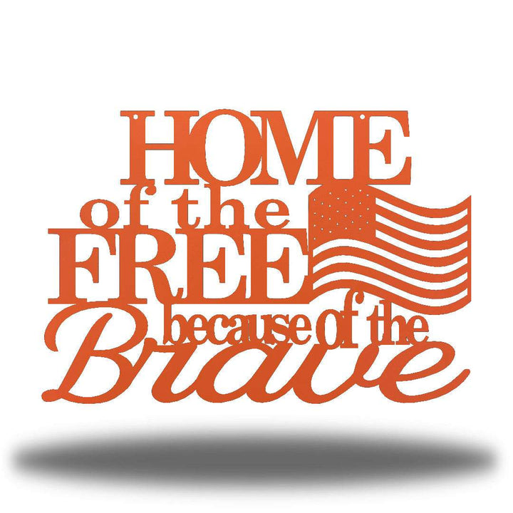 Riverside Designs-Home of the Free-Metal Wall Art Décor