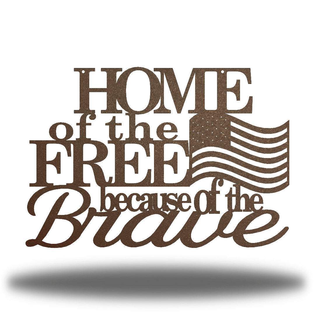 Riverside Designs-Home of the Free-Metal Wall Art Décor