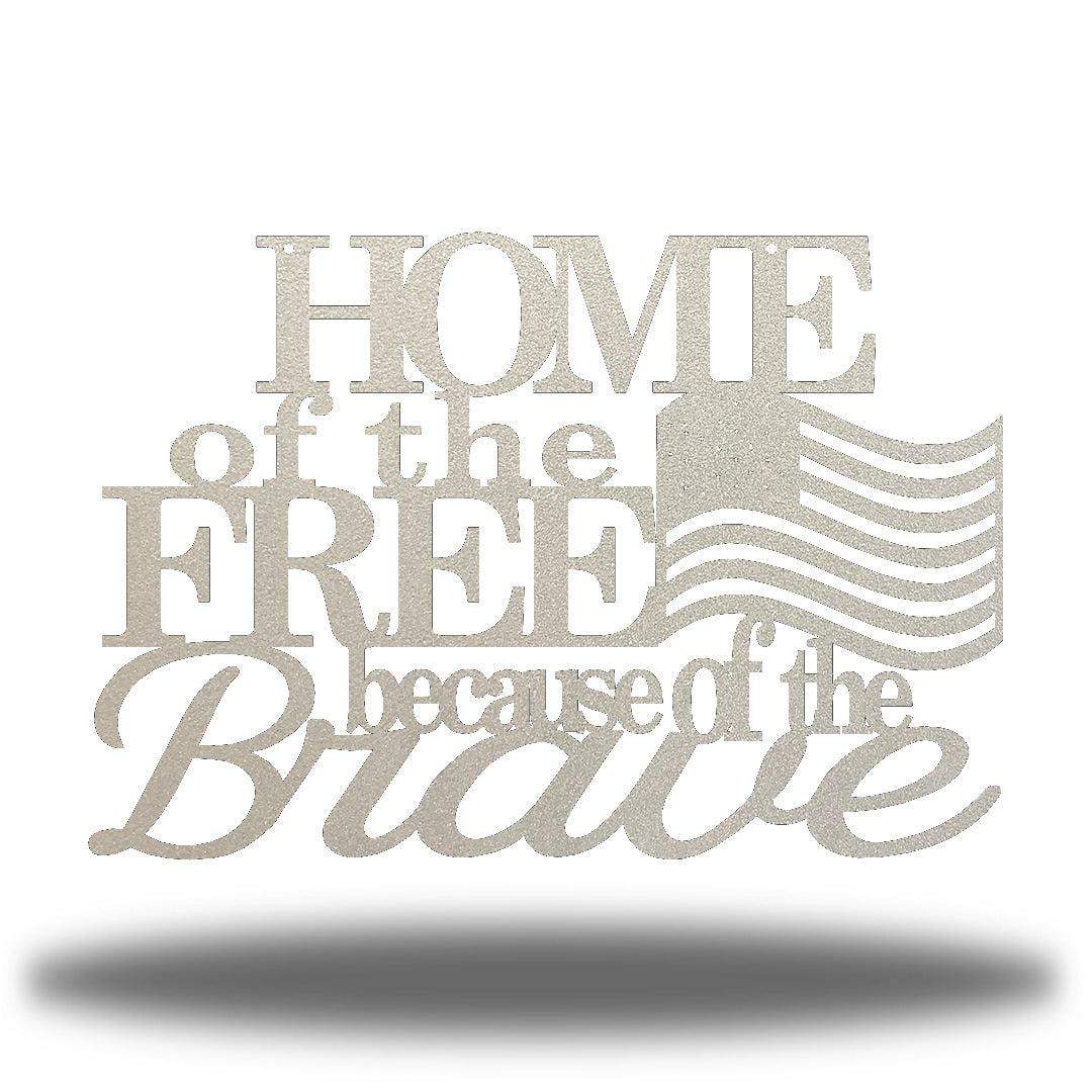 Riverside Designs-Home of the Free-Metal Wall Art Décor