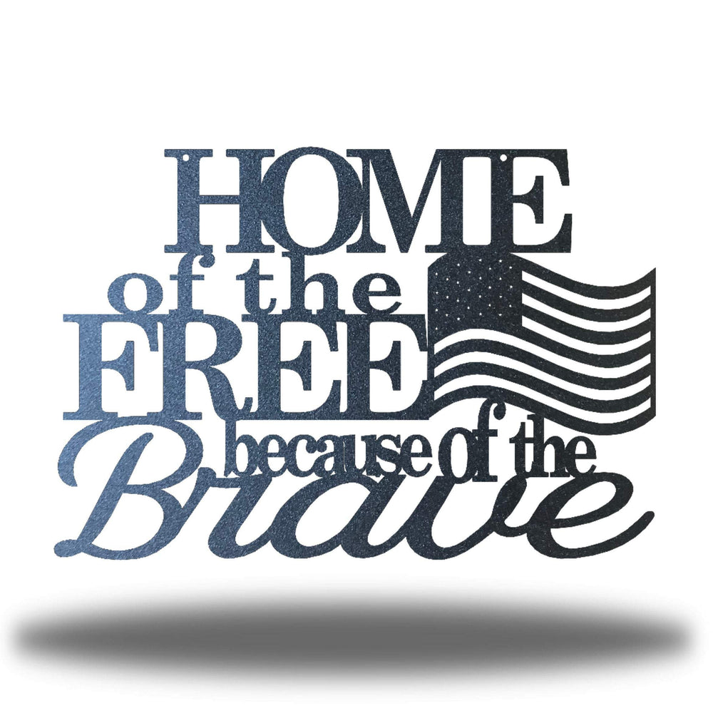 Riverside Designs-Home of the Free-Metal Wall Art Décor