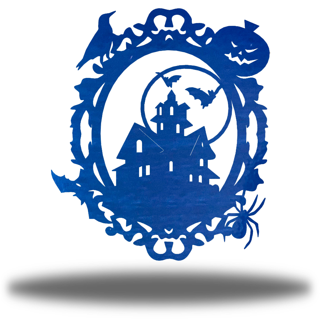 Riverside Designs-Haunted House Mirror (CLEARANCE)-Metal Wall Art Décor