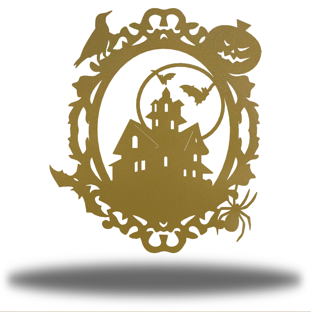 Riverside Designs-Haunted House Mirror (CLEARANCE)-Metal Wall Art Décor