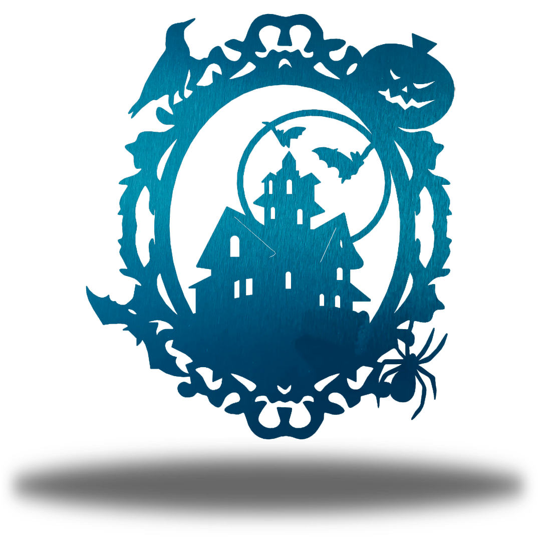 Riverside Designs-Haunted House Mirror (CLEARANCE)-Metal Wall Art Décor