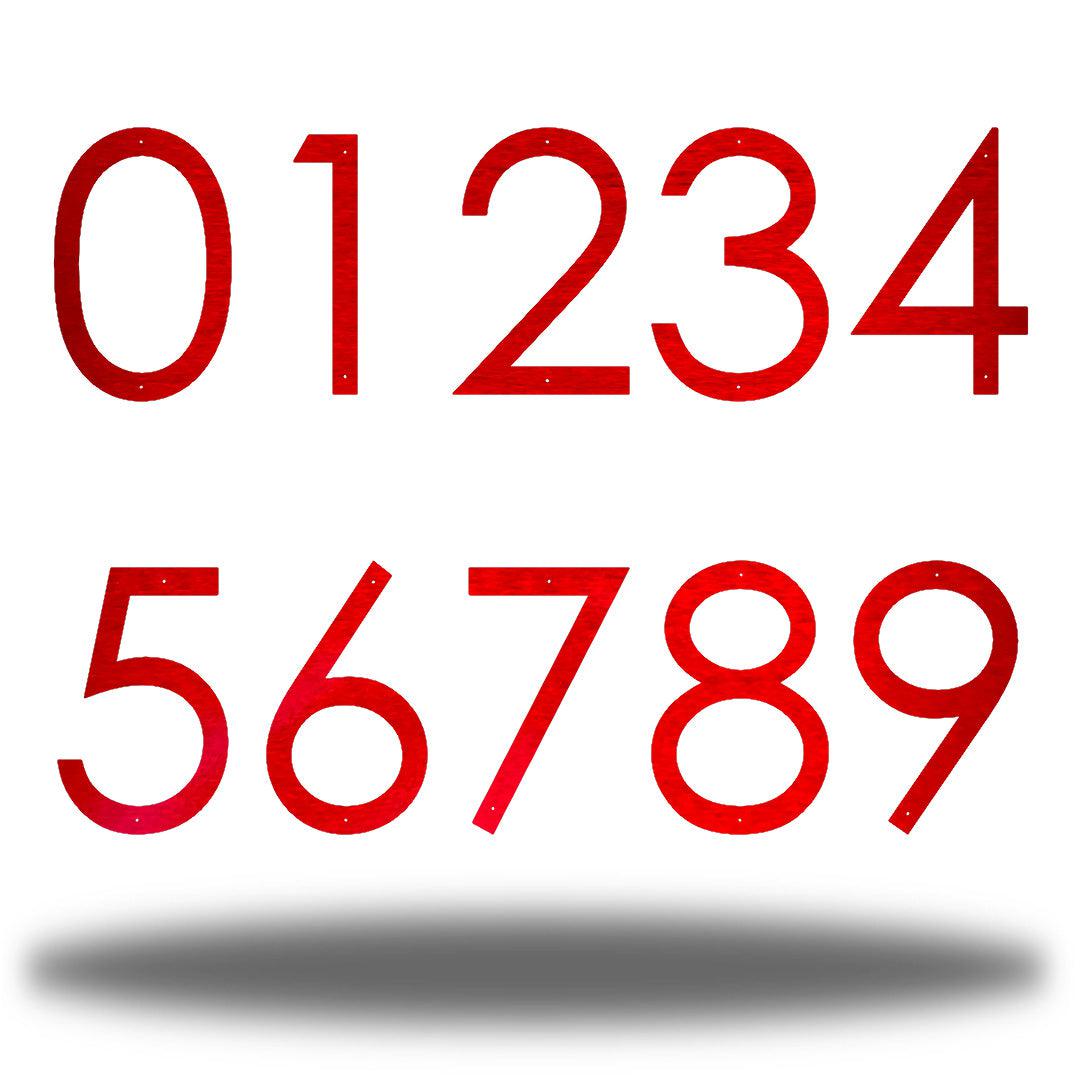 Riverside Designs-House Address Numbers-Metal Wall Art Décor