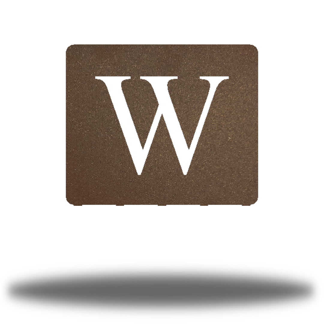 Riverside Designs-Initial Napkin Holder-Metal Wall Art Décor