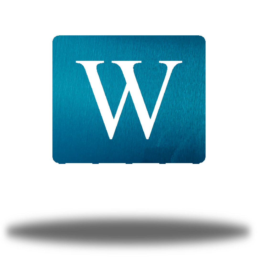 Riverside Designs-Initial Napkin Holder-Metal Wall Art Décor