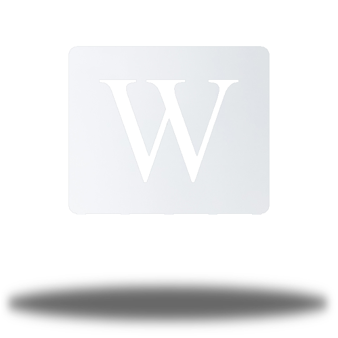 Riverside Designs-Initial Napkin Holder-Metal Wall Art Décor