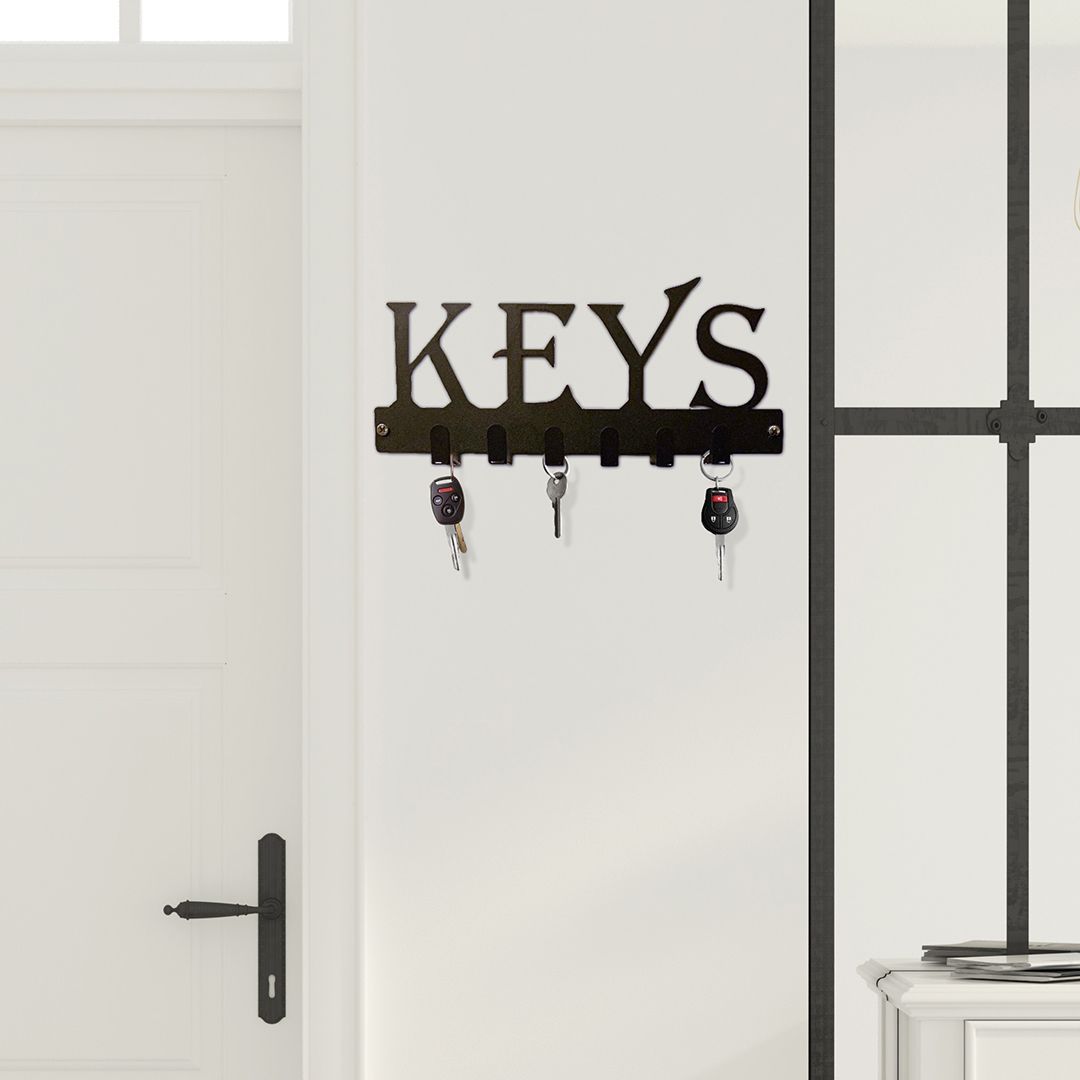 Riverside Designs-Key Hanging Rack-Metal Wall Art Décor