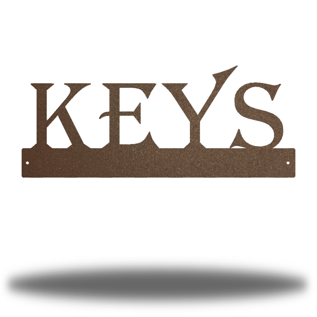 Riverside Designs-Key Hanging Rack-Metal Wall Art Décor