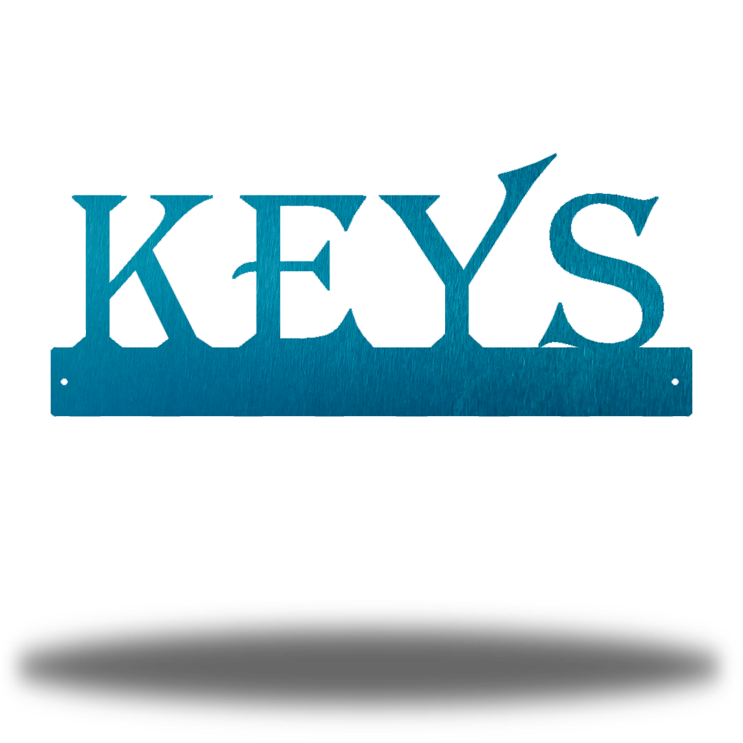 Riverside Designs-Key Hanging Rack-Metal Wall Art Décor