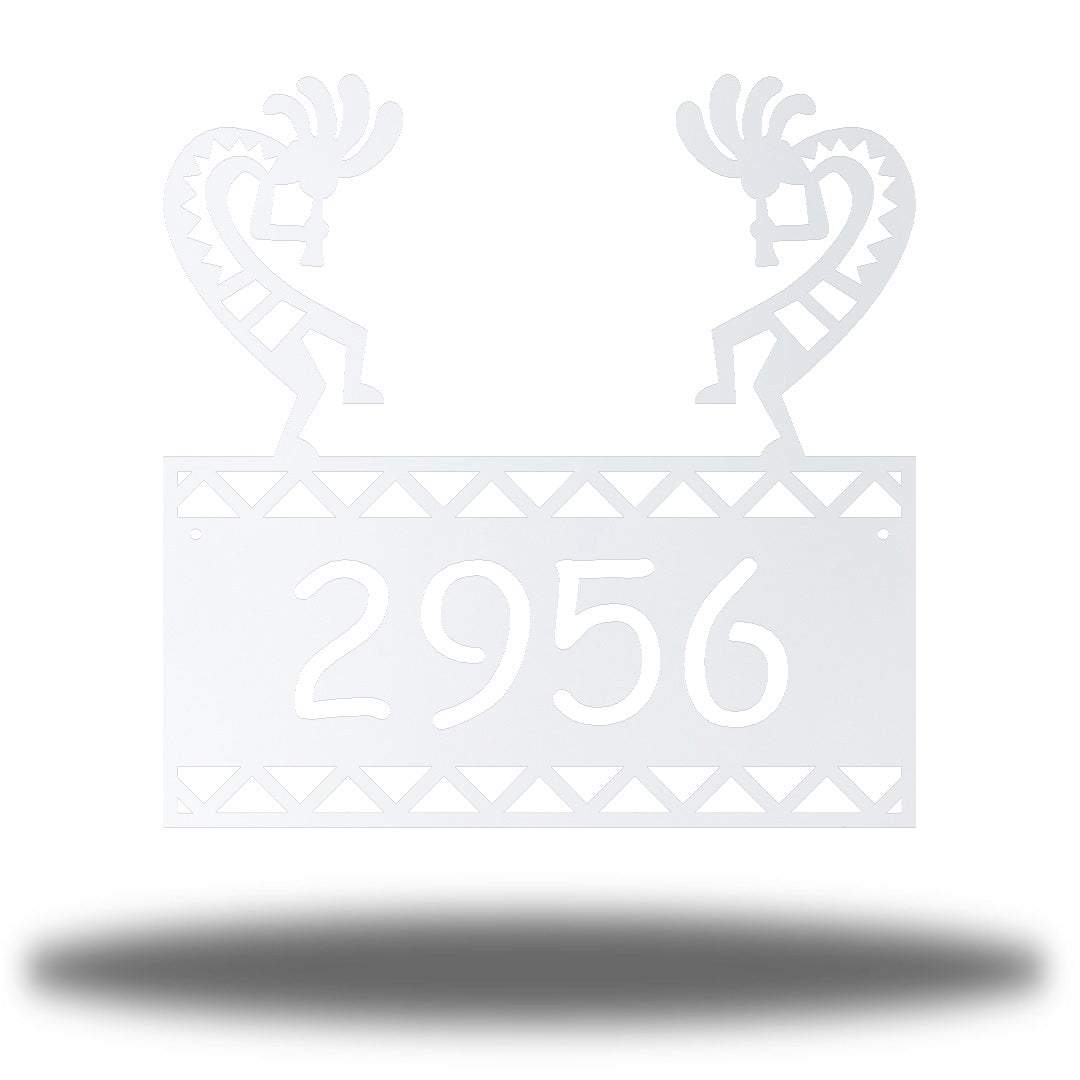 Riverside Designs-Kokopelli Address Sign-Metal Wall Art Décor