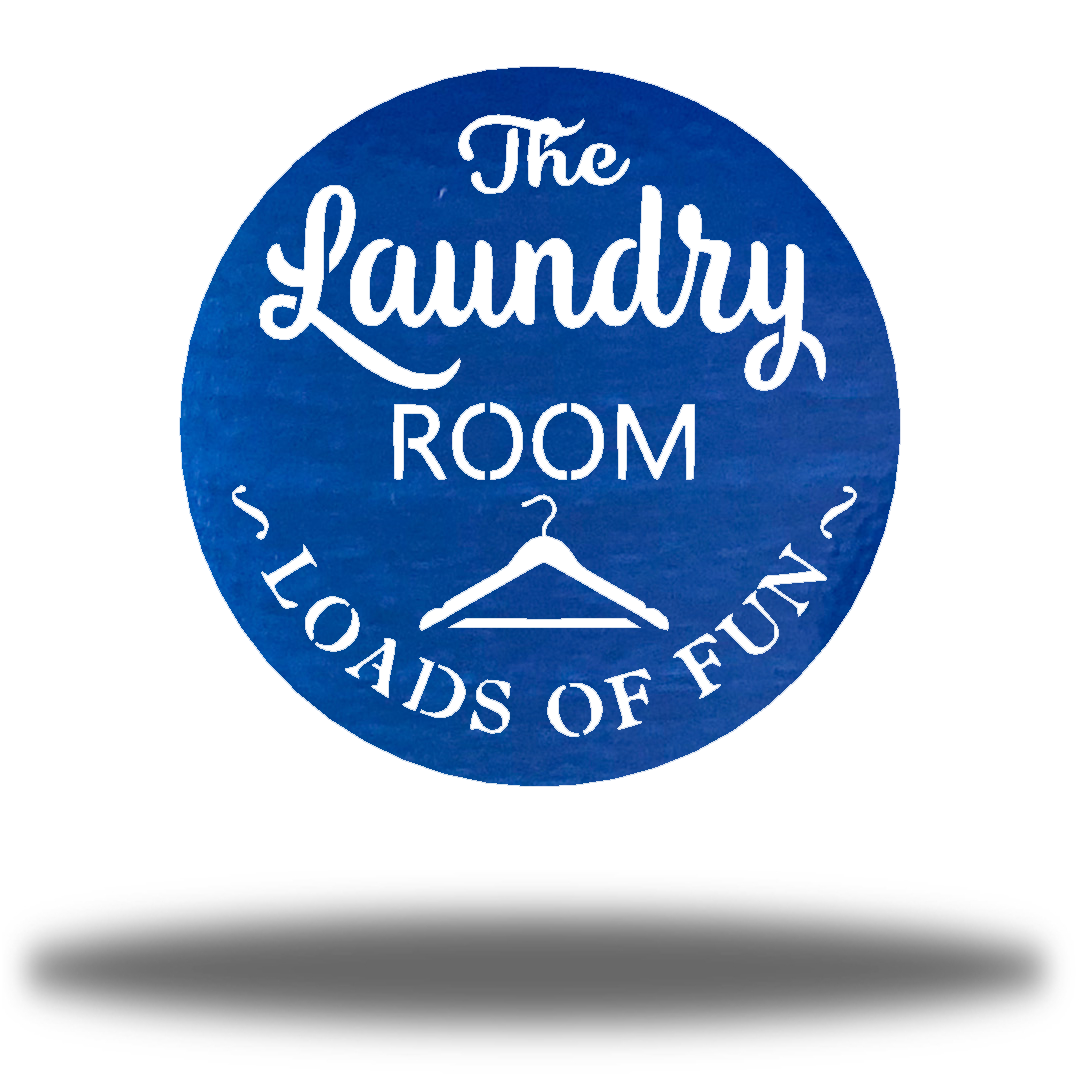 Riverside Designs-Loads of Fun Laundry Sign-Metal Wall Art Décor