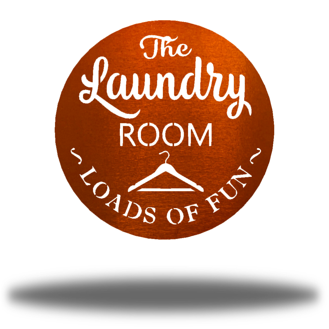 Riverside Designs-Loads of Fun Laundry Sign-Metal Wall Art Décor
