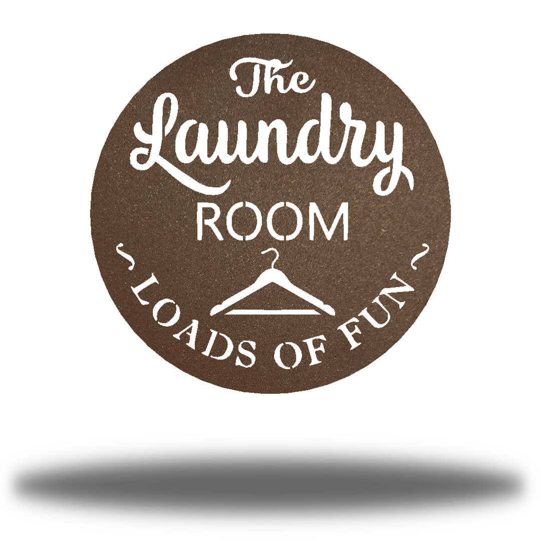 Riverside Designs-Loads of Fun Laundry Sign-Metal Wall Art Décor
