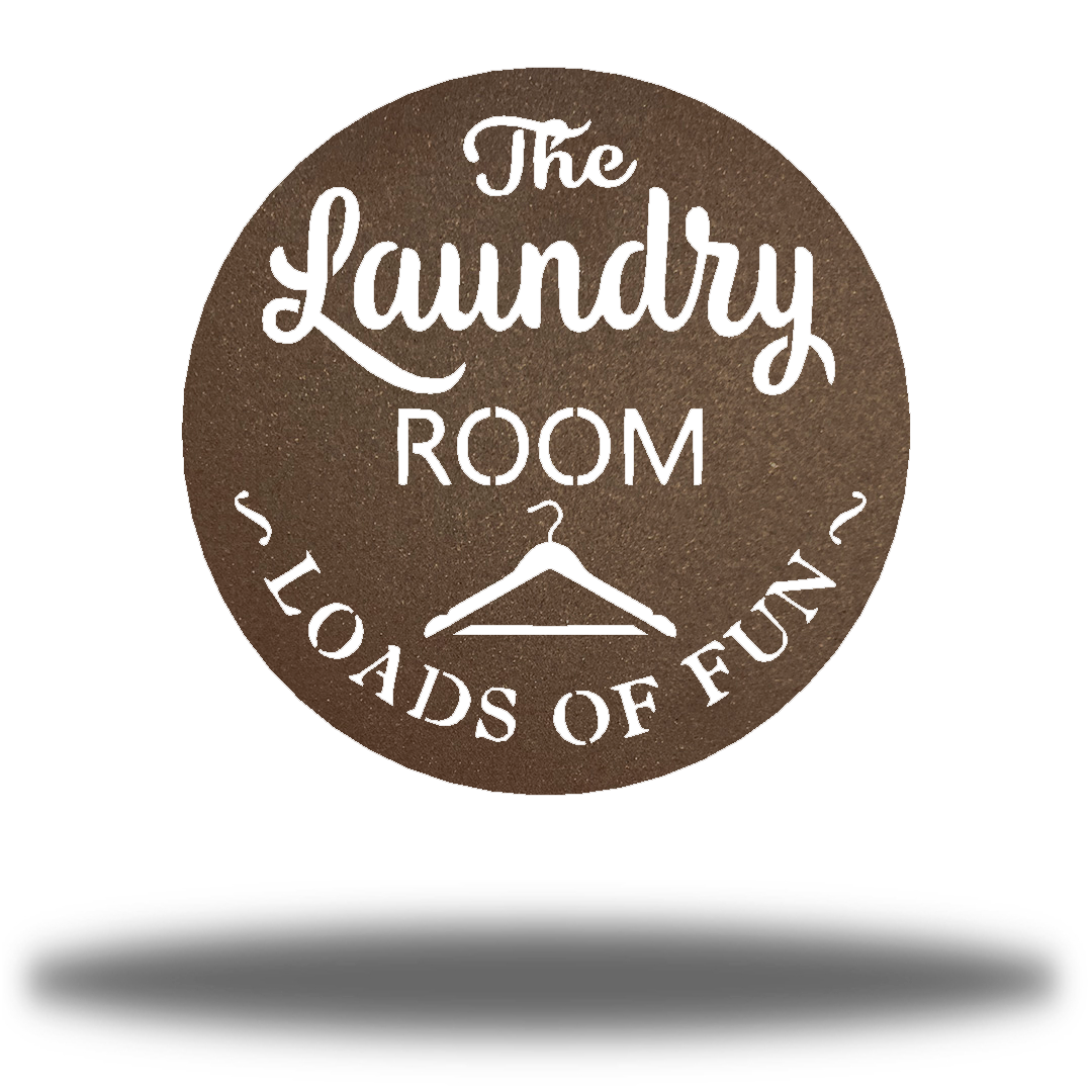 Riverside Designs-Loads of Fun Laundry Sign (CLEARANCE)-Metal Wall Art Décor