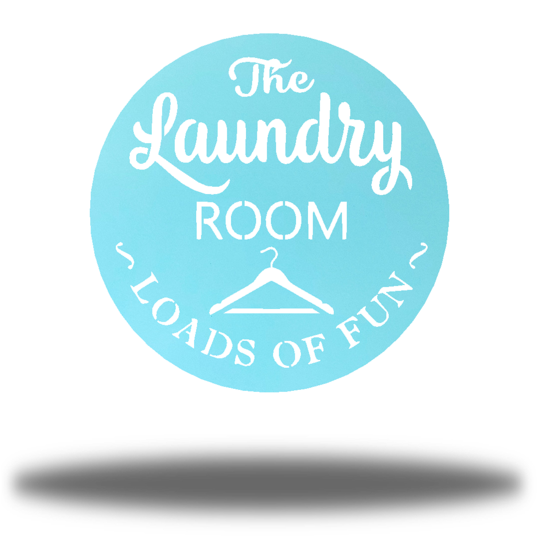 Riverside Designs-Loads of Fun Laundry Sign-Metal Wall Art Décor