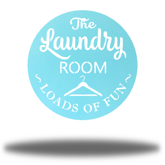 Riverside Designs-Loads of Fun Laundry Sign-Metal Wall Art Décor