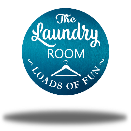 Riverside Designs-Loads of Fun Laundry Sign-Metal Wall Art Décor