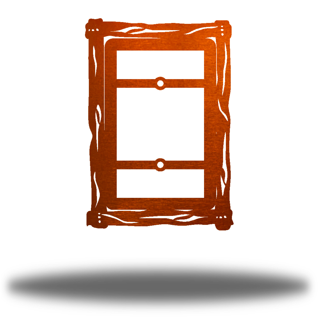 Riverside Designs-Cabin Light Switch Cover-Metal Wall Art Décor