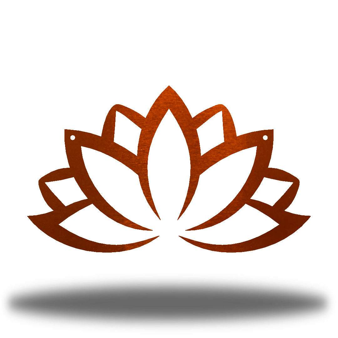 Riverside Designs-Lotus Flower-Metal Wall Art Décor