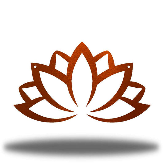 Riverside Designs-Lotus Flower-Metal Wall Art Décor