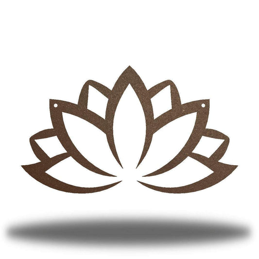 Riverside Designs-Lotus Flower-Metal Wall Art Décor