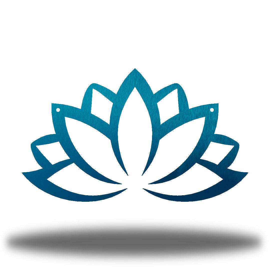 Riverside Designs-Lotus Flower-Metal Wall Art Décor