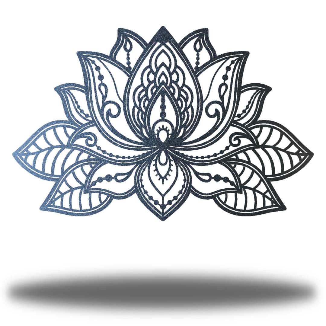 Riverside Designs-Lotus Mandala (CLEARANCE)-Metal Wall Art Décor