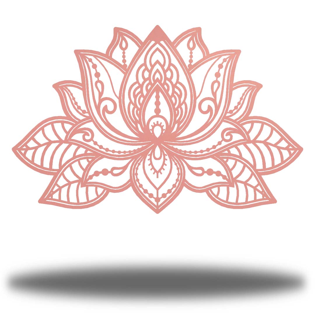 Riverside Designs-Lotus Mandala-Metal Wall Art Décor